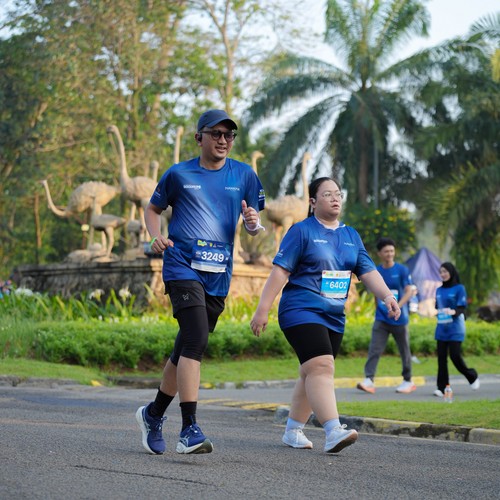 Race photo from BOGORUN 2026