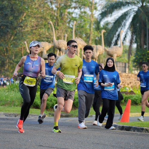 Race photo from BOGORUN 2026