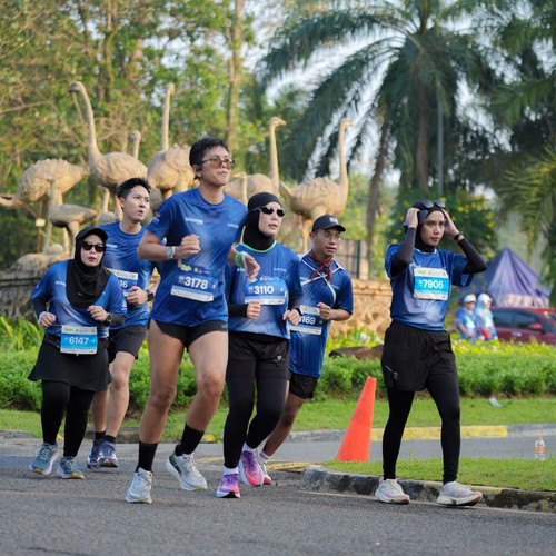 Race photo from BOGORUN 2026