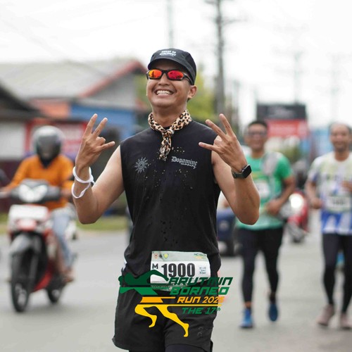 Race photo from ARUTMIN BORNEO RUN 2025