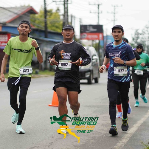 Race photo from ARUTMIN BORNEO RUN 2025