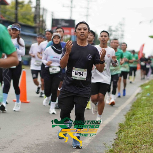 Race photo from ARUTMIN BORNEO RUN 2025