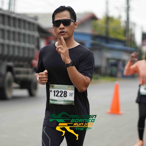 Race photo from ARUTMIN BORNEO RUN 2025