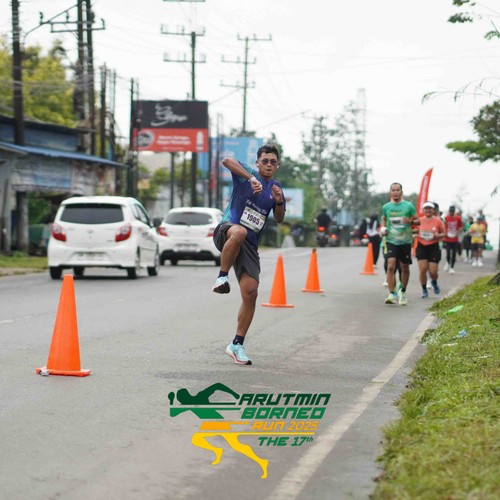 Race photo from ARUTMIN BORNEO RUN 2025