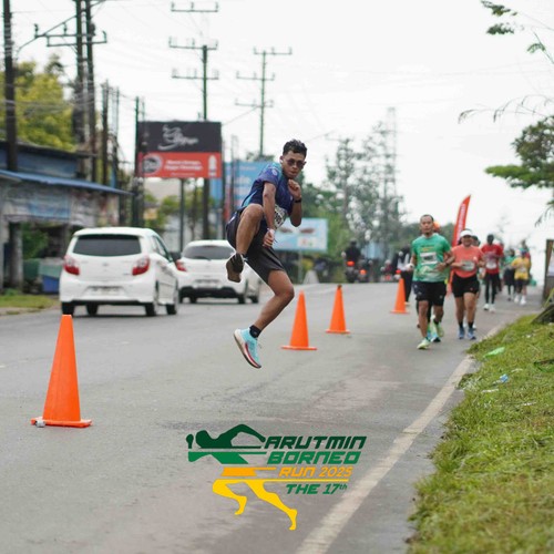 Race photo from ARUTMIN BORNEO RUN 2025