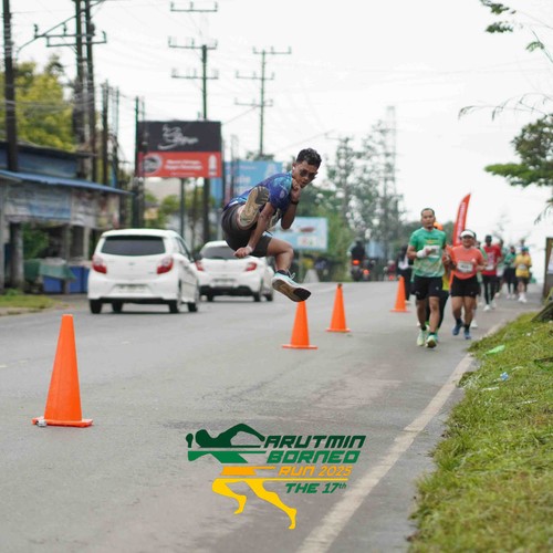 Race photo from ARUTMIN BORNEO RUN 2025