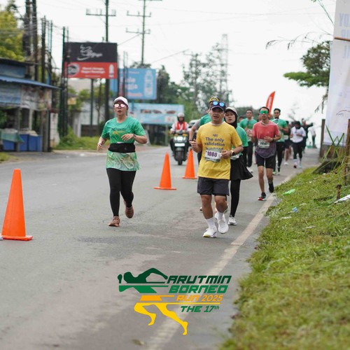 Race photo from ARUTMIN BORNEO RUN 2025