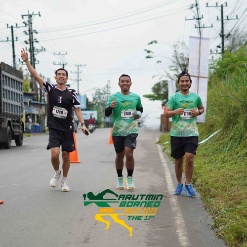 Race photo from ARUTMIN BORNEO RUN 2025