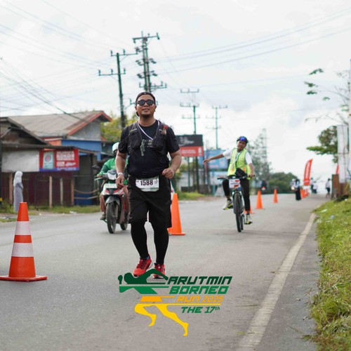 Race photo from ARUTMIN BORNEO RUN 2025