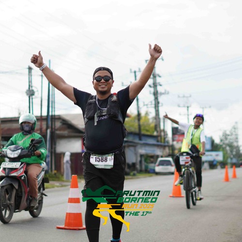 Race photo from ARUTMIN BORNEO RUN 2025