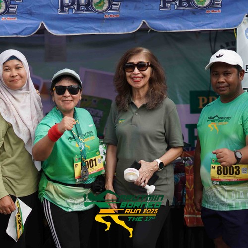 Race photo from ARUTMIN BORNEO RUN 2025
