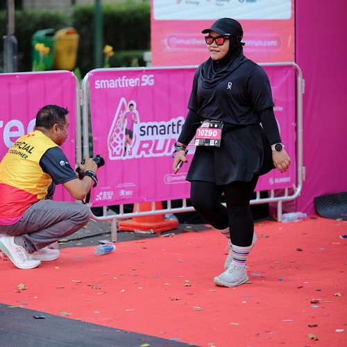 Race photo from SMARTFREN RUN 2026