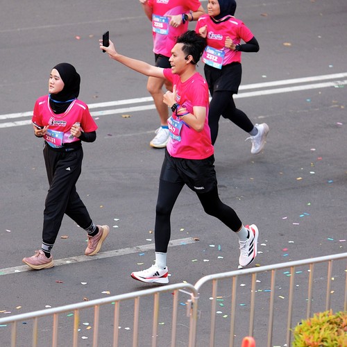 Race photo from SMARTFREN RUN 2026