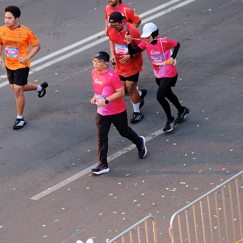 Race photo from SMARTFREN RUN 2026