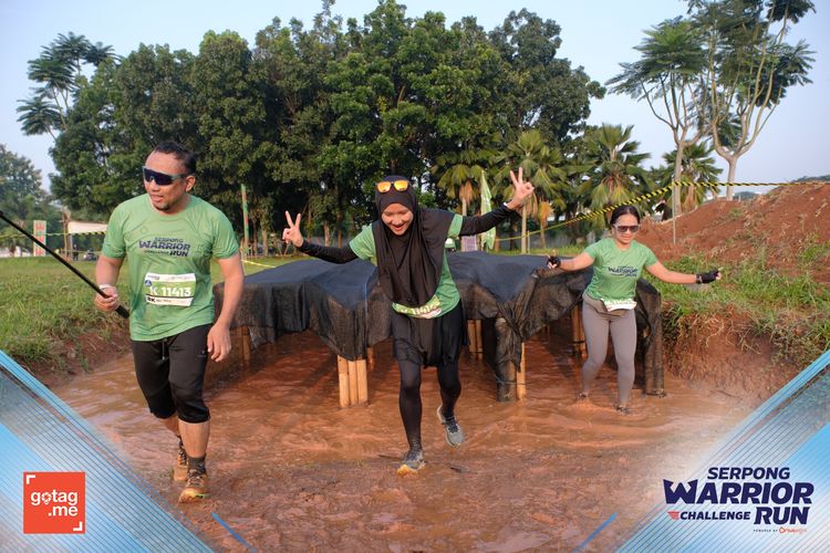 Race photo from SERPONG WARRIOR CHALLENGE RUN