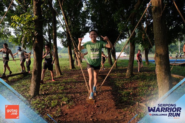 Race photo from SERPONG WARRIOR CHALLENGE RUN