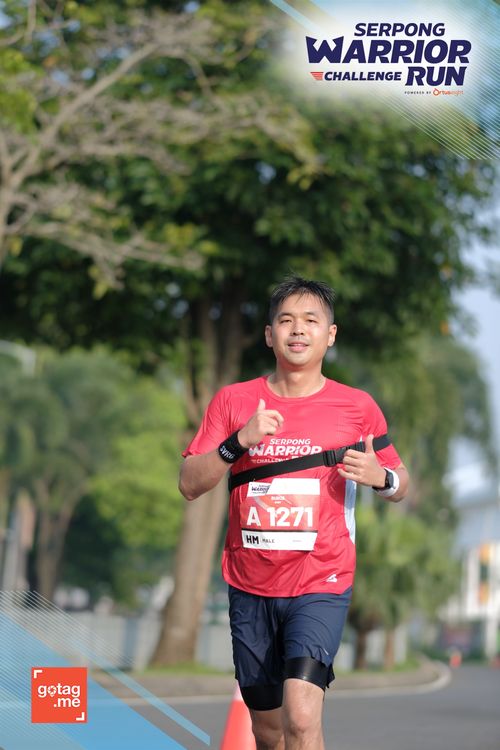 Race photo from SERPONG WARRIOR CHALLENGE RUN