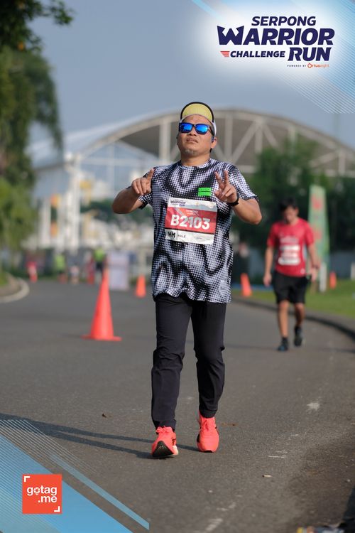 Race photo from SERPONG WARRIOR CHALLENGE RUN