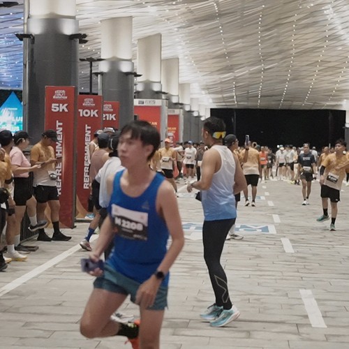 Race photo from KEDIRI HALF MARATHON 2026