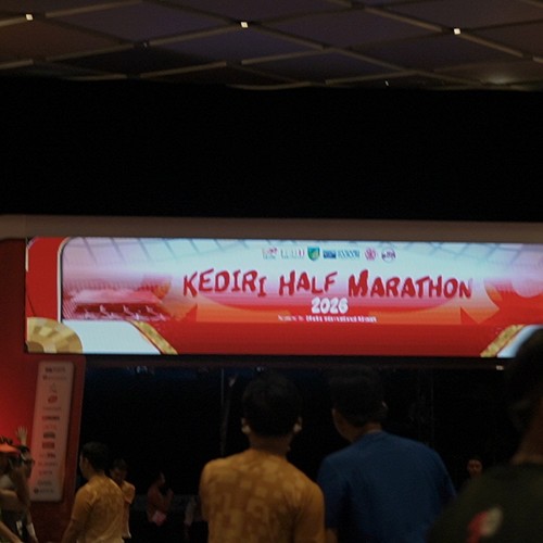 Race photo from KEDIRI HALF MARATHON 2026