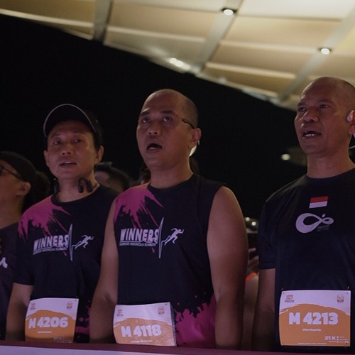 Race photo from KEDIRI HALF MARATHON 2026