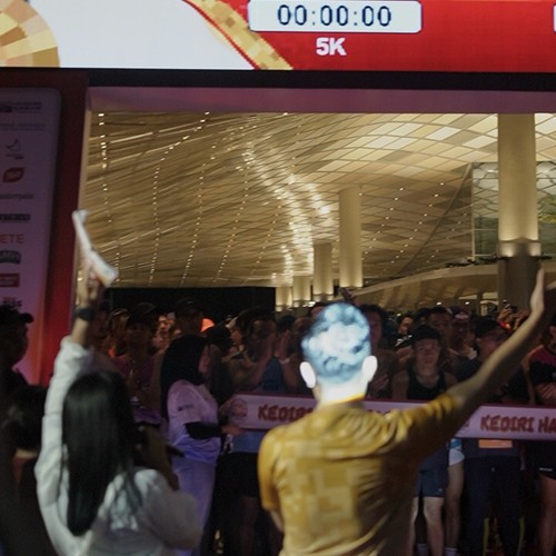 Race photo from KEDIRI HALF MARATHON 2026