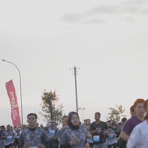 Race photo from KEDIRI HALF MARATHON 2026