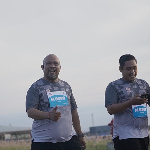 Race photo from KEDIRI HALF MARATHON 2026
