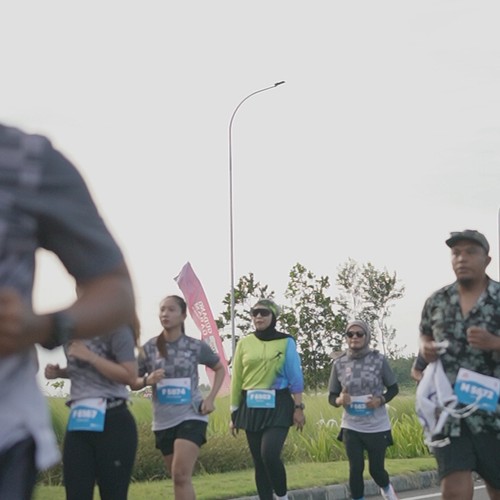 Race photo from KEDIRI HALF MARATHON 2026
