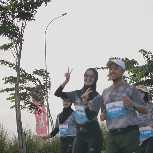 Race photo from KEDIRI HALF MARATHON 2026