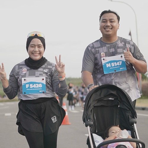 Race photo from KEDIRI HALF MARATHON 2026