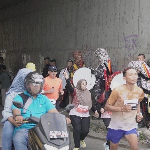 Race photo from KEDIRI HALF MARATHON 2026