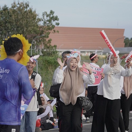 Race photo from KEDIRI HALF MARATHON 2026