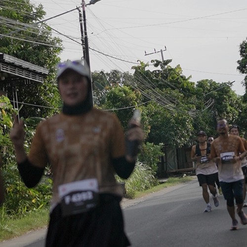 Race photo from KEDIRI HALF MARATHON 2026