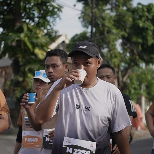 Race photo from KEDIRI HALF MARATHON 2026