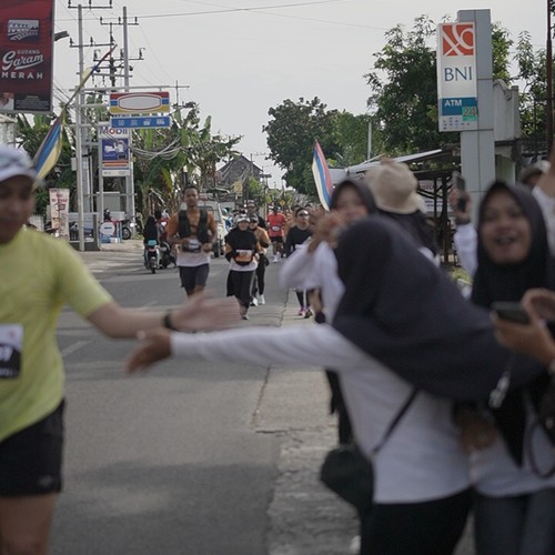 Race photo from KEDIRI HALF MARATHON 2026