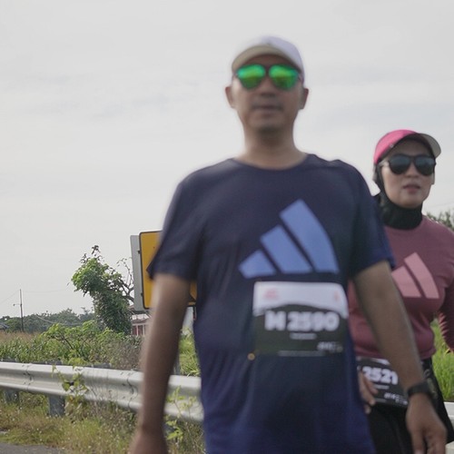 Race photo from KEDIRI HALF MARATHON 2026