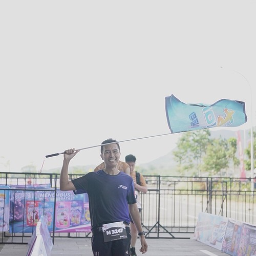 Race photo from KEDIRI HALF MARATHON 2026