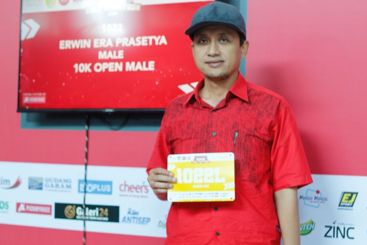 Race photo from Kediri Half Marathon 2024