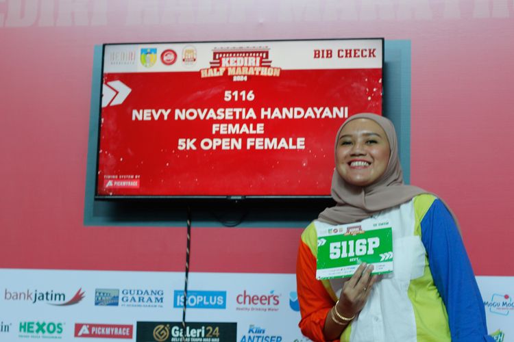 Race photo from Kediri Half Marathon 2024