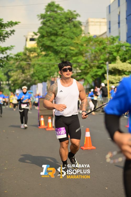 Race photo from SURABAYA ISOPLUS MARATHON 2025