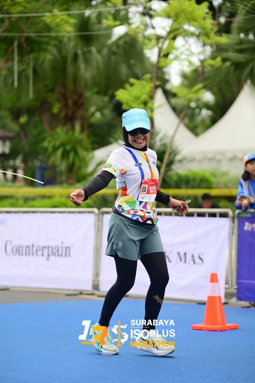 Race photo from SURABAYA ISOPLUS MARATHON 2025