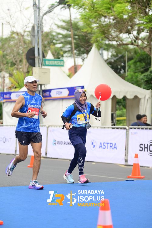 Race photo from SURABAYA ISOPLUS MARATHON 2025