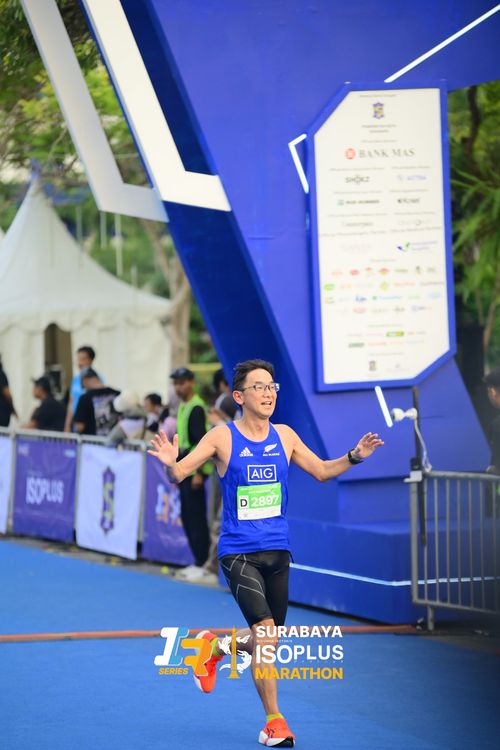 Race photo from SURABAYA ISOPLUS MARATHON 2025