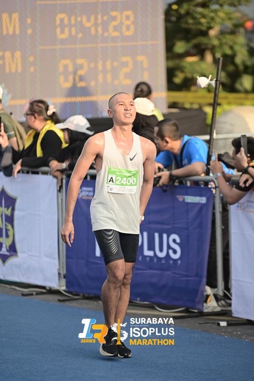 Race photo from SURABAYA ISOPLUS MARATHON 2025