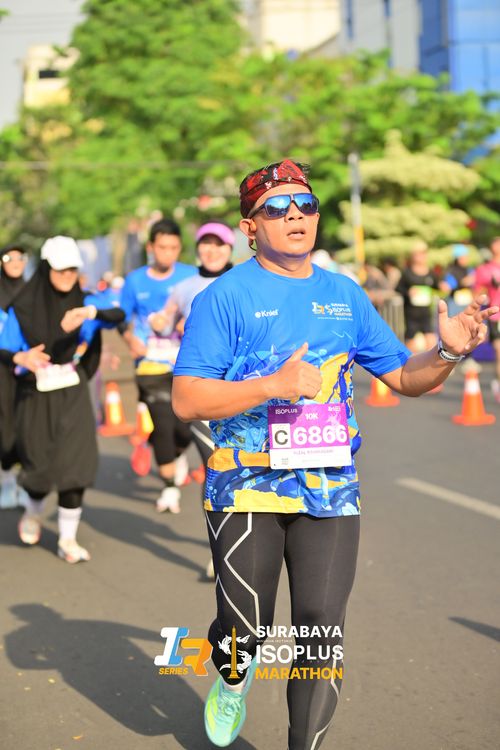 Race photo from SURABAYA ISOPLUS MARATHON 2025