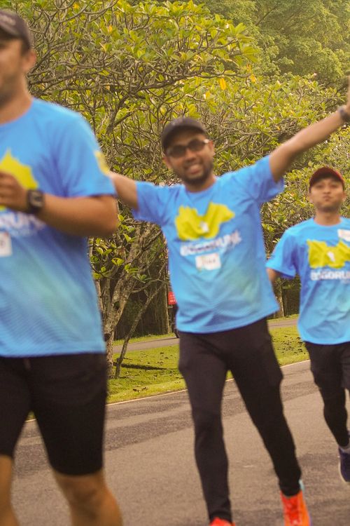 Race photo from Chasing Bogorun 2025