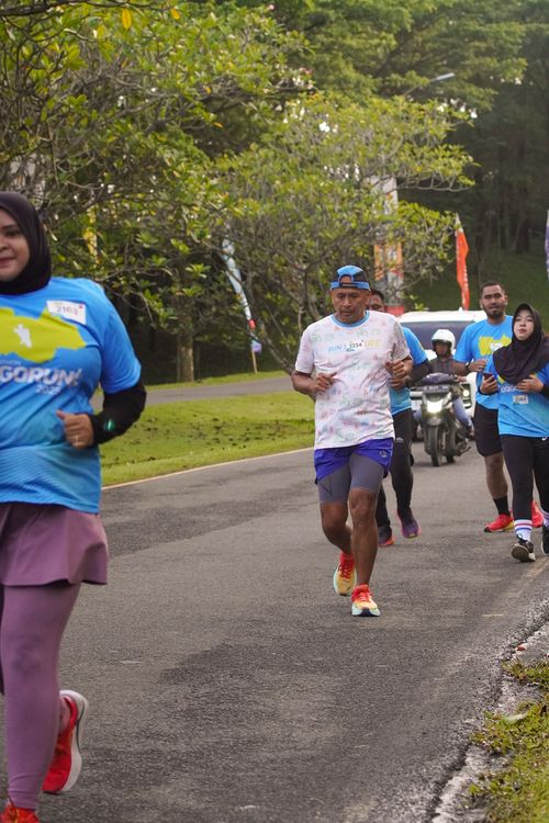 Race photo from Chasing Bogorun 2025