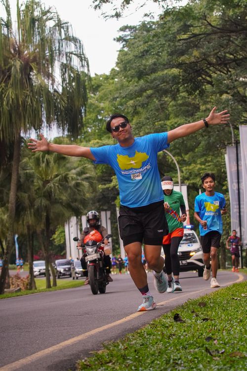 Race photo from Chasing Bogorun 2025