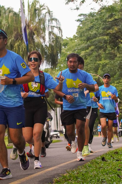 Race photo from Chasing Bogorun 2025